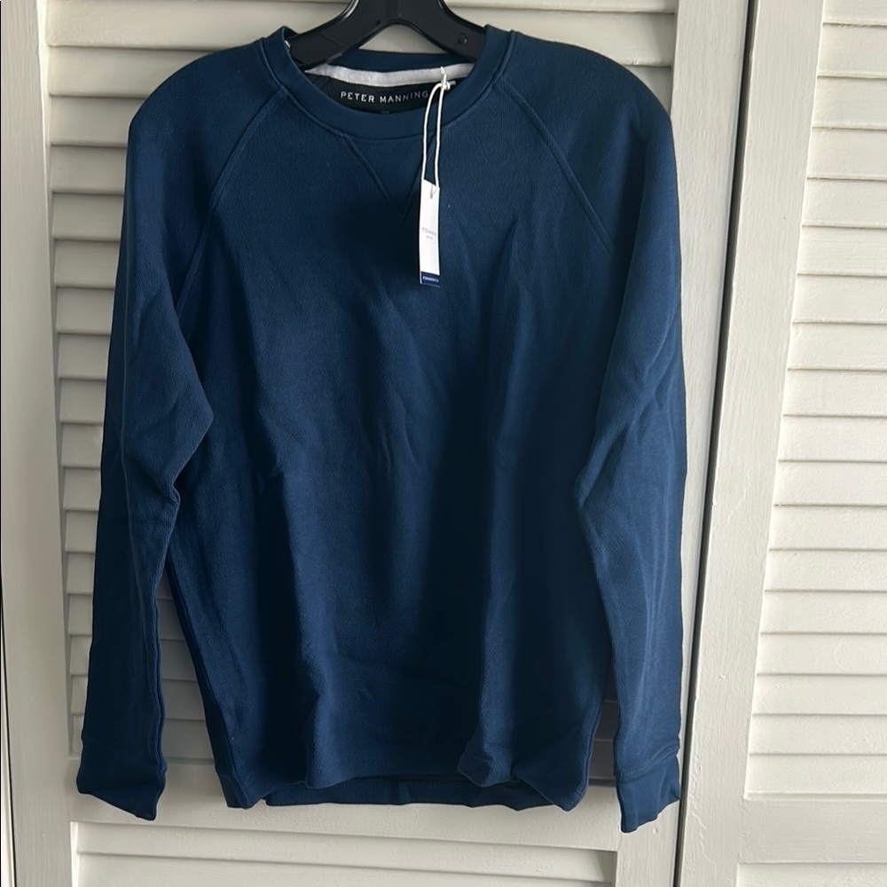 Peter Manning Navy Blue lightweight Sweatshirt